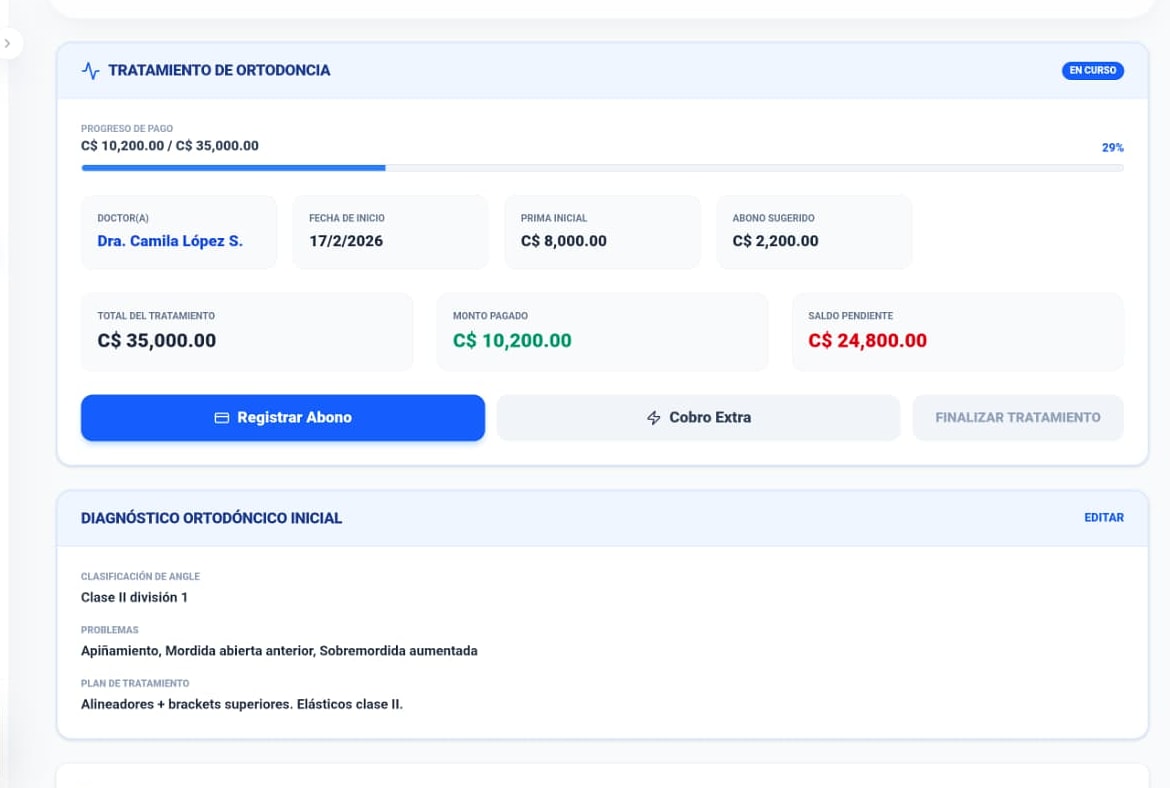 Módulo de ortodoncia avanzado